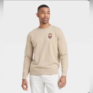 Goodfellow & Co Light Beige Crewneck Sweater.